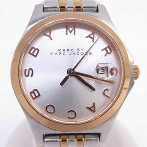 158s MARC BY MARC JACOBS マークバイマークジェイコブス MBM3353 クォーツ腕時計 レディース ※中古