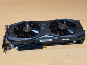 ZOTAC 　グラフィックボード　 GeForce GTX 1080 AMP　ED 8GB　256BIT　GDDR5X　動作確認済み!