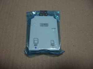 IODATA 著作権保護機能対応 SD/microSD用メモリーカードリーダー・ライター USB2-SDMV ジャンク