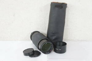 ① CONTAX コンタックス Carl Zeiss Vario-Sonnar 80-200mm F4 T* カメラレンズ RISE(UK) 55mm フード付き 0603226011