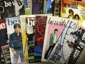 B‘z 会報誌　be with 19冊