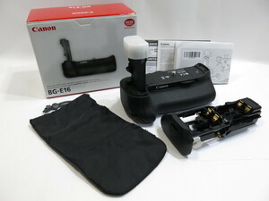 【 新品同様 使用感ない 】Canon BATTERY GRIP BG-E16 7DMarkII バッテリーグリップ キヤノン[CX625]