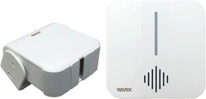 リーベックス(Revex) ワイヤレス チャイム インターホン 人感チャイムセット LCW600