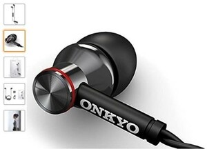 ONKYO Bluetooth INNER EAR HEAD PHONES BLACK E200BTB