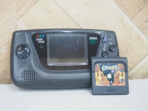 ☆【1K0417-11】 SEGA セガ GAME GEAR HGG-3210 COLUMNS ゲームソフト付 ジャンク