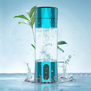水素水生成器 超高濃度 8000ppb 携帯 充電式 水素水ボトル 300ML ボトル式電解水機 水素発生器カップ 水素発生器カップ 美容 健康