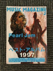MUSIC MAGAZINE (ミュージックマガジン) 1998年2月号 / パール・ジャム、ヴィム・ヴェンダース、山崎まさよし