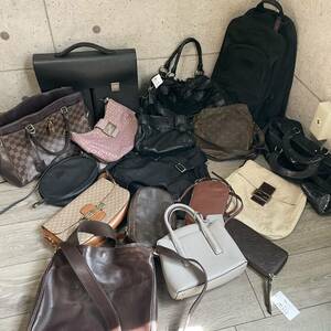 1円 ブランドバッグ LOUIS VUITTON ルイヴィトン GUCCI グッチ PRADAプラダ FENDI フェンディ CELINE セリーヌ LOEWE ロエベ他ジャンク②