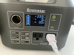 Enginstar ポータブル電源 ポータブルパワーステーション R300 407Wh