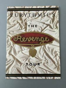 ○ ユーリズミックス the revenge tour 日本語表記なし ツアー パンフ パンフレット EURYTHMICS 本 30509