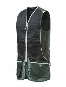 ベレッタ シルバーピジョンベスト（グリーン x ブラック）XLサイズ/Beretta Silver Pigeon Vest - Hunter Green & Jet Black