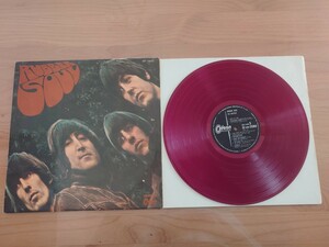 ★ビートルズ THE BEATLES★ラバー・ソウル Rubber Soul★オデオン赤盤★OP-7450★中古LP★ODEON RED WAX★ジャケット経年汚れ、傷み