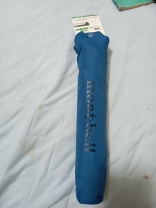 モンベル mont-bell　トレッキングアンブレラ 60　ブルー　新品　未使用　登山 男女兼用 軽量傘 折り畳み傘