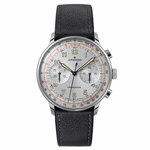 ユンハンス JUNGHANS マイスター テレメーター 027338000 シルバー文字盤 新品 腕時計 メンズ