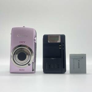 【動作確認済み】Canon IXY 10s PINK　コンデジ　デジカメ　デジタルカメラ　シャッター&フラッシュ動作OK