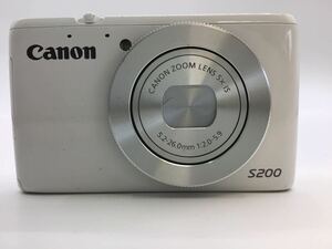 09324 【動作品】 Canon キャノン PowerShot S200 コンパクトデジタルカメラ バッテリー付属