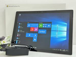 【良品 SIMフリー】Microsoft Surface Pro 5 model:1807『Core i5(7300U) 2.6Ghz/RAM:8GB/SSD:256GB』12.3インチ LTE対応 Win11 動作品 