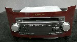 レクサス USF40 LS460 ２３年中期　DVDチェンジャー、CDデッキ　86120-50R80　パイオニア製DVD-MG9047