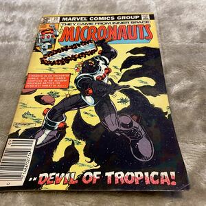 アメリカンコミック MARVEL comics group no.33 the MICRONAUTS マーベルコミック 1980