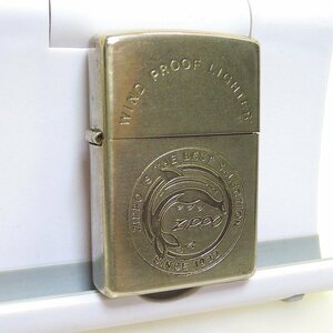 PK16311R★ZIPPO★オイルライター★ZIPPO IS THE BEST SELECTION SINCE 1932★2001年 イルカ