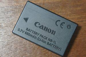 Canon NB-1L デジタルカメラ用純正バッテリーパック 動作未確認 [F3096]