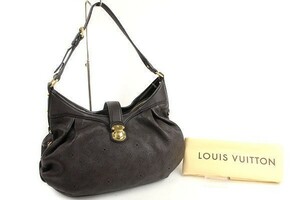 ルイ・ヴィトン マヒナ XS ワンショルダーバッグ こげ茶 LOUIS VUITTON 90390