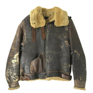 40s VINTAGE USAAF ROUGH WEAR B-3 bomberジャケット 実物 38