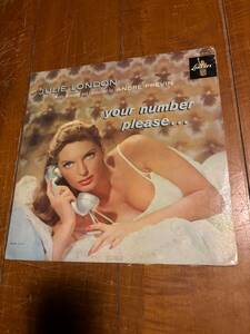 Julie London your number please...オリジナルmono盤