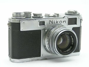 ★ハローカメラ★0797 Nikon S2 ( NIKKOR-H・C 5cm F2 ) 清掃済：整備済み 動作品 ニコン 1円スタート 即決有り