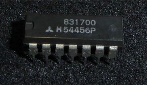 ■ 電子部品断捨離処分 「M54456P」1/64 High SPeed Divider（分周器） ■