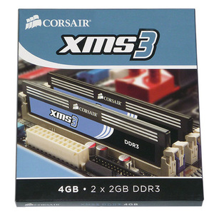 【中古】【ゆうパケット対応】Corsair TW3X4G1333C9A DDR3 PC3-10600 2GB 2枚組 元箱あり [管理:1050001052]