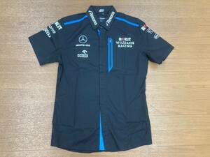 即決！送料無料！Williams Racing ウイリアムズ メルセデス 支給品 半袖 ピットシャツ Sサイズ 中古 美品！！