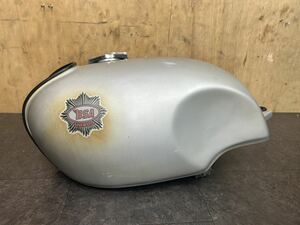 ヤマハ SR400 SR500 BSA 社外 FRP ガソリンタンク キャップ コック付 ウェリントン ペイトンプレイス ブルックランズ デイトナ アルミ風