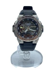 CASIO◆ソーラー腕時計_G-SHOCK/デジアナ/-/BLK/BLK