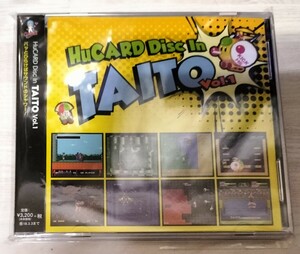 中古CD HuCARD Disc In TAITO Vol.1 サウンドトラック PCエンジン音源