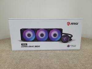 MSI MAG CORELIQUID 360R 簡易水冷CPUクーラー 冷却装置 Intel AMD [PT002]