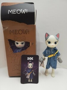 MEOW cat planet Zoe 猫 ドール オビツ11 アクションフィギュア 着せ替え人形 ※箱潰れあり※