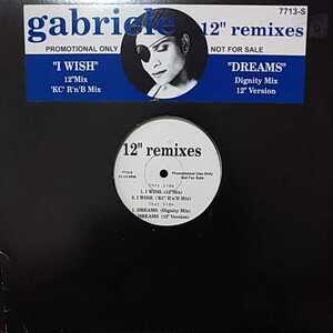 12inch 国内プロモ盤/GABRIELE 12”REMIXES