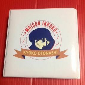 めぞん一刻 CD・DVDケース ☆size:約H13×W13×3㎝ グッズ 希少品 高橋留美子 小学館 MAISON IKKOKU