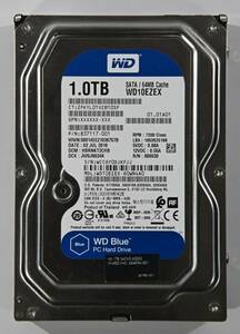 動作保証★HDD 3.5インチ内蔵 1TB Western Digital WD Blue WD10EZEX★019