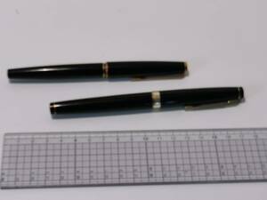 151016S79-1205T2■モンブラン プラチナム 万年筆■MONTBLANC PLATINUM 筆記用具 ペン先 18K 585