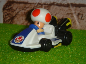 【中古】キノピオ　マリオカート　ミニカー　マクドナルドおまけ　おもちゃ