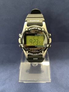 中古メンズ腕時計 TIMEX タイメックス ATLANTIS アトランティス 100 TW2U31000 デジタルクオーツ (4.24)