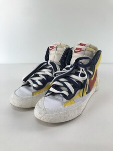 NIKE◆BLAZER MID SACAI/ブレーザーミッドサカイ/イエロー/BV0072-700/24.5cm