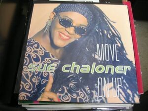 ●UKSOUL R&B12”●SUE CHALONER/MOVE ON UP CURTIS MAYFIELD カバー曲