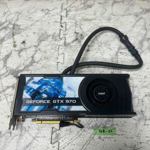 GK 激安 GB-22 グラフィックボード msi Geforce GTX970 4GB [GTX 970 4GD5 HYDROGEN] 認識.画像出力のみ確認 中古品 同梱可能