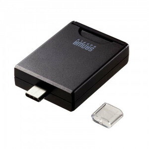 まとめ得 サンワサプライ UHS-II対応SDカードリーダー(USB Type-Cコネクタ) ADR-3TCSD4BK x [2個] /l