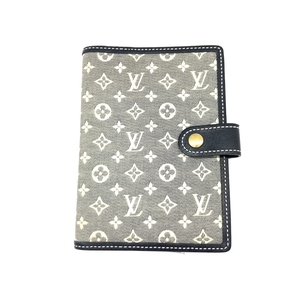 ◆LOUIS VUITTON ルイヴィトン アジェンダPM 手帳カバー◆R21081/TN3180 ブラック/グレー モノグラムイディール ユニセックス