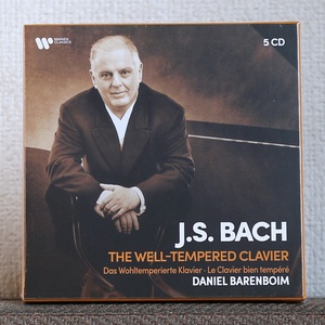 CD/5枚組/バッハ/平均律クラヴィーア曲集（全曲）/バレンボイム/J.S. Bach/Well-Tempered Clavier/Barenboim/ピアノ