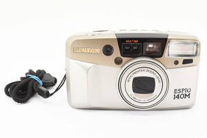 [実用/難あり品] 液晶 PENTAX ESPIO 140M ペンタックス エスピオ ズーム 35mm フィルム コンパクト カメラ オートフォーカス 動作確認済み